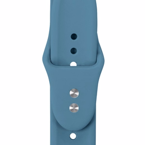 Crong Liquid siksniņa Apple Watch 44 / 45 / 46 / 49 mm, tumši zils