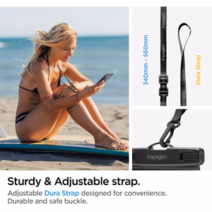 Spigen Aqua Shield A601 ūdensizturīgs apvalks IPX8 – melns, 2 gab.