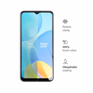 Tempered glass to Oppo A15s Blue Star