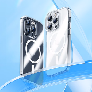 Benks magnētiskais caurspīdīgs viedtālruņa apvalks Iphone 15 Plus