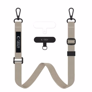 TECH-PROTECT C6S virves crossbody siksniņa krēmkrāsas