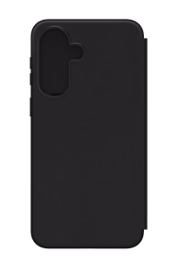 FWA376A maka stila atvērams maciņš Samsung Galaxy A37, melns