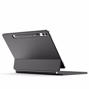Dux Ducis tastatūras (MK sērijas) viedtālruņa apvalks ar Bluetooth tastatūru Samsung Galaxy Tab S9+ / S8+ / S7+ – melns