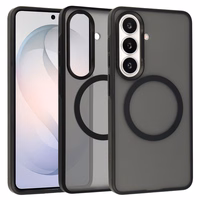 Liavec Soft Maciņš Metal Frame for Samsung Galaxy S26 Plus melns