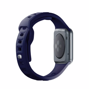 3mk silikona siksniņa Apple Watch, 38/40/41/42 mm, okeāna zils, mazais izmērs