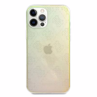 Guess GUHCP12L3D4GIRBL iPhone 12 Pro Max6,7" opalescent/iridescent maciņš 4G 3D Pattern Collection