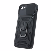 Defender Slide viedtālruņa apvalks iPhone 7 / 8 / SE 2020 / SE 2022 melns