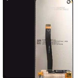 LCD ekrāns Samsung G715F Xcover PRO ar skārienjutīgo ekrānu melns ORG