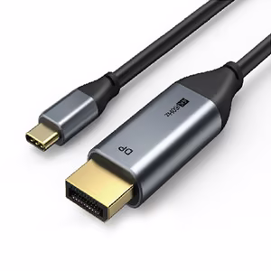 Cable USB-C - DisplayPort, 4K, Ultra HD, 1.8m, ver. 1.2