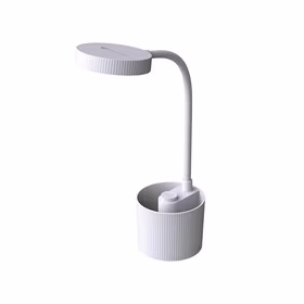 Desk LED Lampa 5W with pen turētājs PURE FLB-20 AGNES balts Forever Light