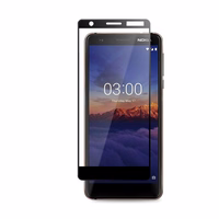 Crong 7D Nano elastīgs Glass – Full Coverage Hybrid ekrāna aizsargs 9H Nokia 3.1