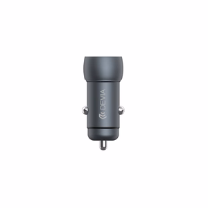 Devia car charger Extreme PD QC 3.0 30W + 18W 1x USB 1x USB-C deep gray