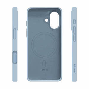 Etteri Silikona Mag maciņš for iPhone 17 gaiši zils