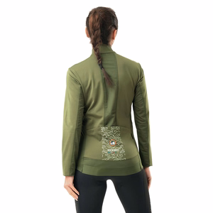Rockbrs TLWT001 ROAD TO SKY cycling sweatshirt, windproof, insulated, S - green