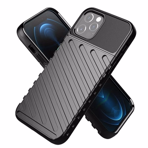 THUNDER viedtālruņa apvalks IPHONE 15 Pro melns