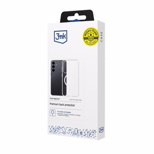 3mk Caurspīdīgs Magnētiskais apvalks Samsung Galaxy S24+ - caurspīdīgs