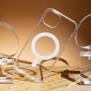 Anti Shock 1,5 mm Mag maciņš iPhone 13 6,1" transparent, caurspīdīgs