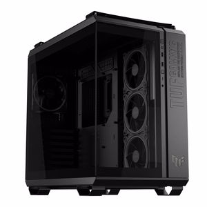 ASUS TUF Gaming GT502 Horizon datora korpuss MidiTower caurspīdīgs panelis ATX melns