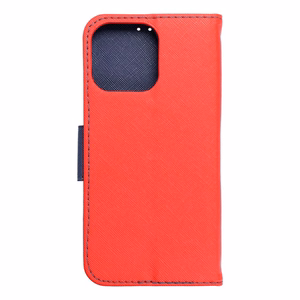 Flip case for iPhone 15 PRO MAX Fancy Book red / navy blue