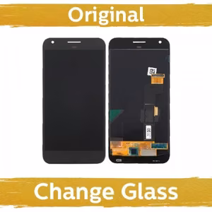 LCD displejs saderīgs ar Google Pixel XL balts (atjaunots: Ķīna)