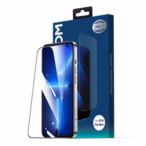 Закалённое стекло Joyroom JR-MLG0286 2.5D Anti-Blue Light + Dustproof с чёрной рамкой для iPhone 15 Plus/16 Plus