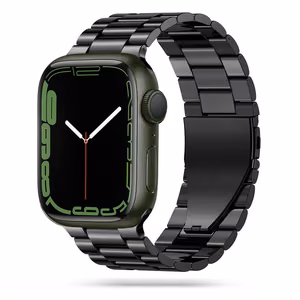 TECH-PROTECT STAINLESS APPLE WATCH 4 / 5 / 6 / 7 / 8 / 9 / SE / ULTRA 1 / 2 (42 / 44 / 45 / 49 MM) ЧЕРНЫЙ