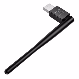 USB Wi-Fi adapteris Hoco HI37 Wi-Fi4 melns