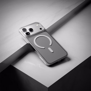 Puro 0.3 MAG īpaši plāns TPU viedtālruņa apvalks saderīgs ar Magnētisko uzlādi iPhone 17 Pro Max - caurspīdīgs