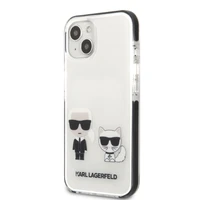 Karl Lagerfeld KLHCP13STPEKCW Viedtālruņa apvalks iPhone 13 mini 5.4" - balts (m)
