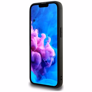 Guess 4G Big Logo apvalks iPhone 16e - Melns