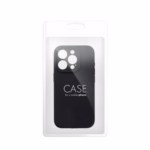 Viedtālruņa apvalks SILICONE 2mm IPHONE 15 Pro melns