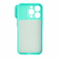 Camshield Soft viedtālruņa apvalks Iphone 15 Pro piparmētru