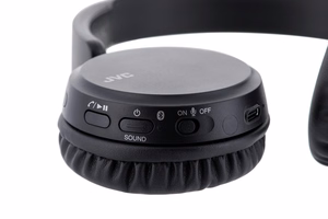 JVC HA-S36W bezvadu austiņas uz galvas Bluetooth melnas