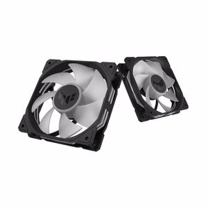 ASUS TUF Gaming TR120 ARGB Reverse ventilators melns