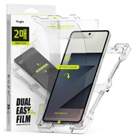 Ringke Dual Easy Pro 2 daļu aizsargplēve Samsung Galaxy Z Flip 7 – caurspīdīga