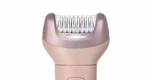 Philips Epilator Series 9000 BRE719/00 bezvadu epilators sausai un mitrai lietošanai, rozā