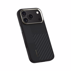 Benks Montage Magnetic Armor Pro Kevlar Чехол Metal Frame 600D+1500D (MA70) для Iphone 17 Pro Max чёрный (Camera Control Button)