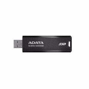 ADATA SC610 USB zibatmiņa 2 TB USB Type-A 3.2 Gen 2 (3.1 Gen 2) melna
