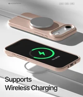 Korpuss Mercury Pure Magsafe Silicon Apple iPhone Air rozā smilšu korpuss
