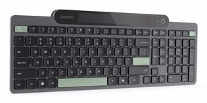Tastatūra Lenovo Home/Office Bluetooth US English Melna, Zaļa
