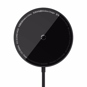Беспроводное зарядное устройство Baseus Simple Mini 3 15W MagSafe чёрное CCJJ040001