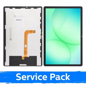 LCD ekrāns saderīgs ar Samsung X230 / X236 TAB A11 Plus 11'' 2025 melns (Service Pack)