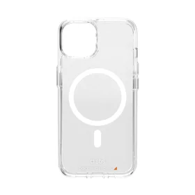 SBS D3O magnētiskais MagSafe apvalks iPhone 14 / 13 viedtālrunim – caurspīdīgs