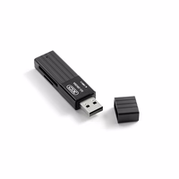 XO karšu lasītājs 2 in 1 DK05A USB 2.0 melns