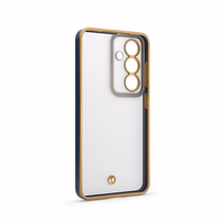 Silky Gold viedtālruņa apvalks Xiaomi Redmi 14C 4G / 14C 5G / Redmi A4 / POCO C75 zils