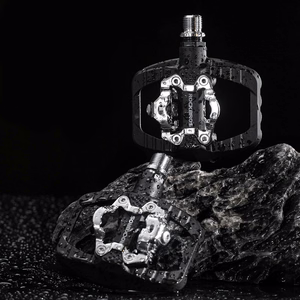 Rockbros PD303 daļēji fiksējami platformas velosipēda pedāļi – melni