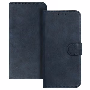 COMMON universāls grāmatas tipa viedtālruņa apvalks (IZMĒRS M) Samsung S21/S10/Note/Note 2/Note 3/Huawei P30 Lite/P9/P9 Lite/Sony Xperia Z3/Z4/Z5, tumši zils