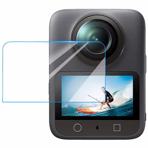 PULUZ закалённое стекло для DJI Osmo 360 (прозрачное)