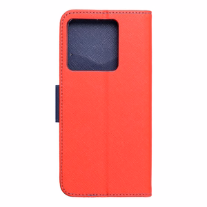 FANCY Viedtālruņa apvalks XIAOMI 13T / 13T Pro - sarkanais / tumši zilais