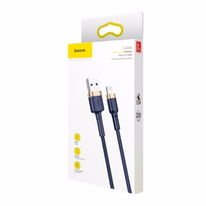 Baseus Cafule Lightning kabelis 1.5A 2m (zelta + tumši zils)